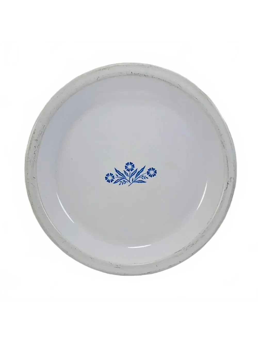 Vtg Corning Ware Blue Cornflower Pie Plate 9